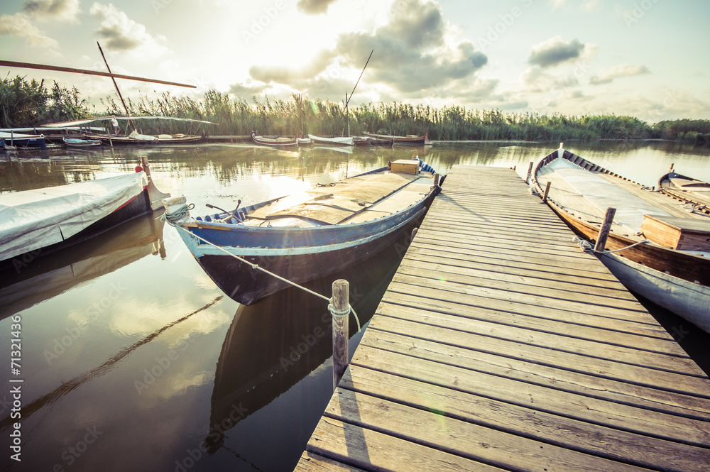 Obraz premium fishing boat