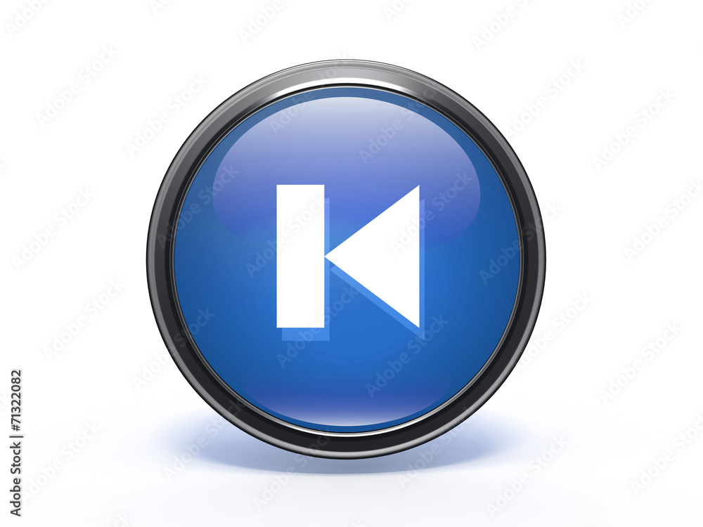 prev circular icon on white background prev circular icon on white background