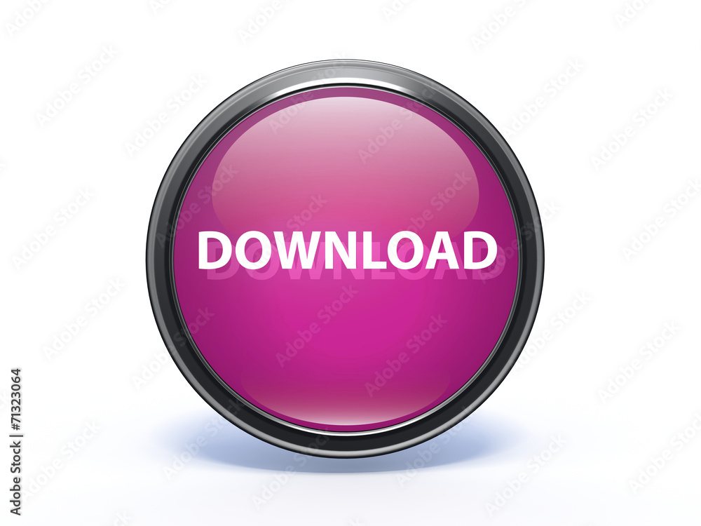 download circular icon on white background download circular icon on white background