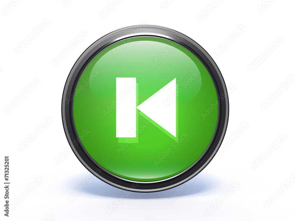 prev circular icon on white background prev circular icon on white background