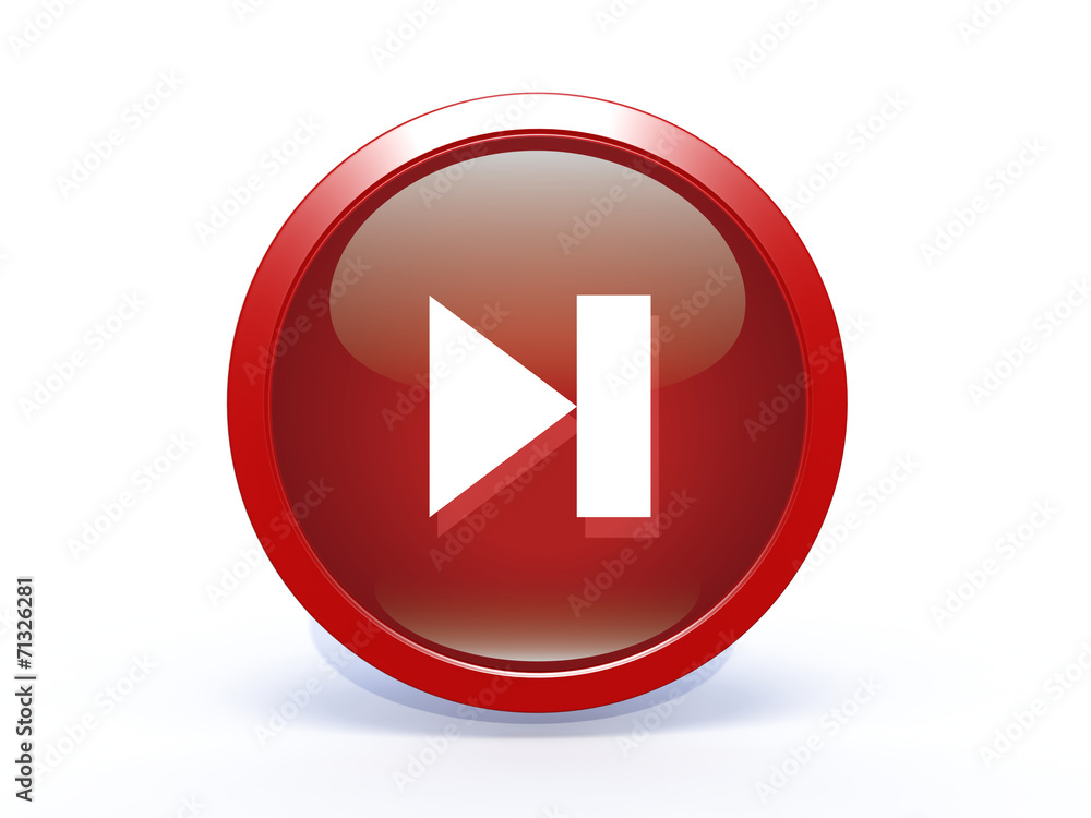next circular icon on white background next circular icon on white background