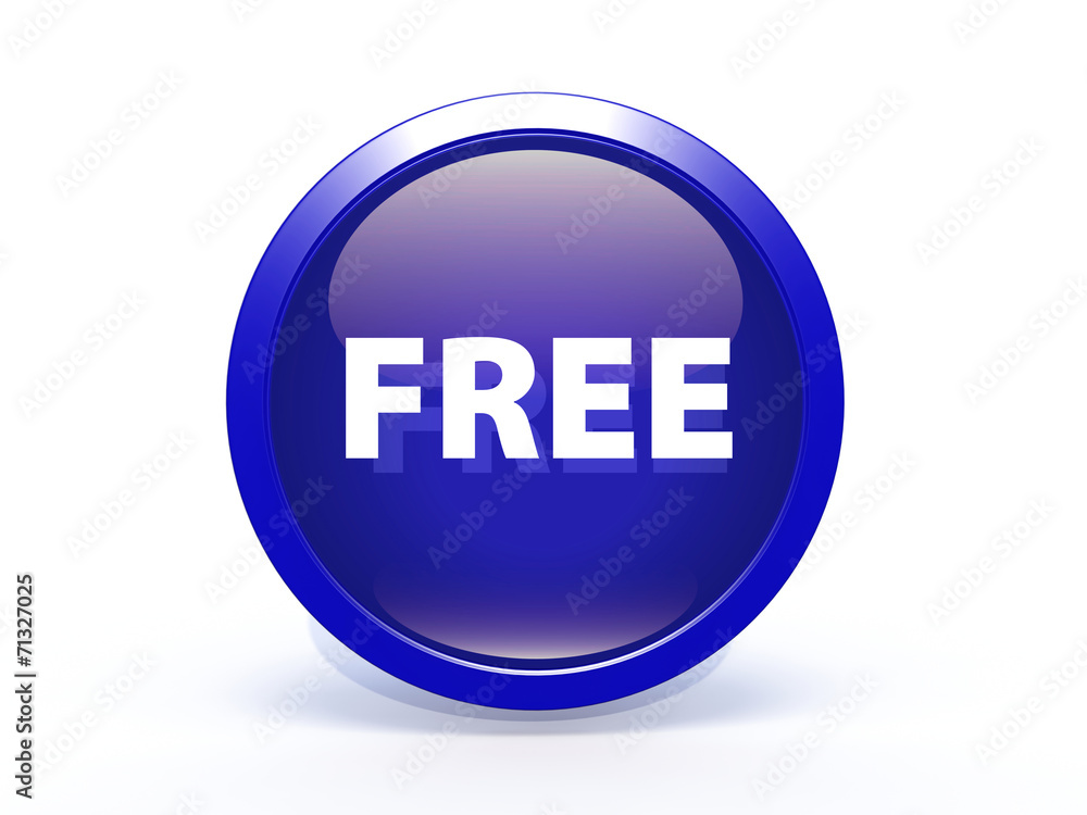 free circular icon on white background free circular icon on white background