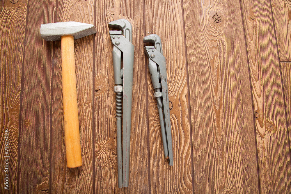 Hammer, pliers, tools Hammer, pliers, tools