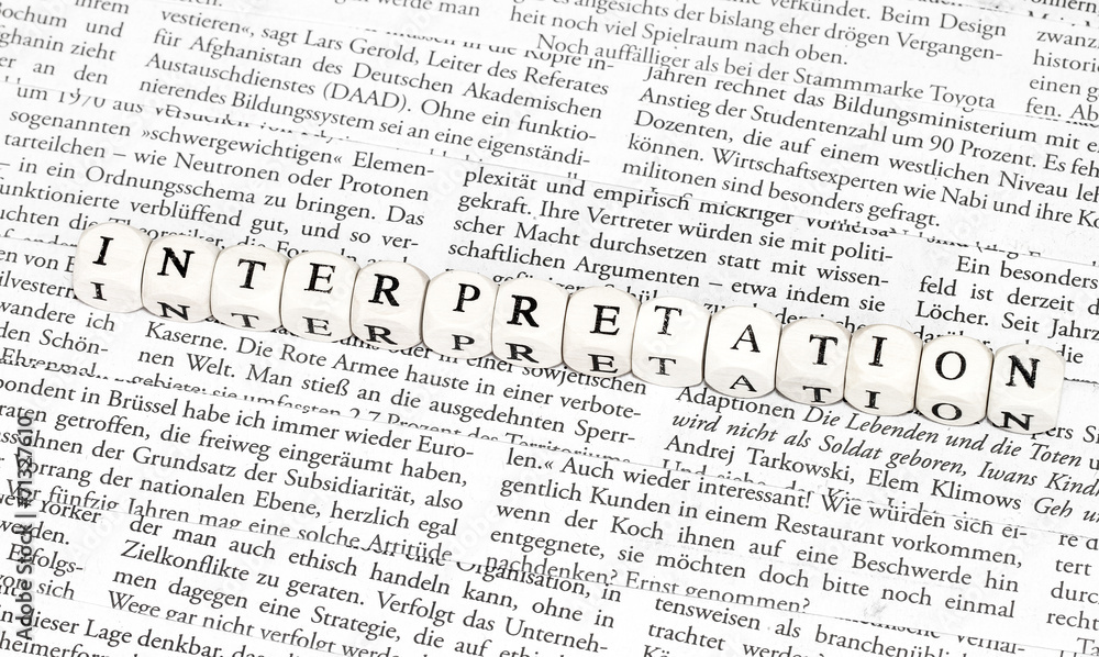 Interpretation Interpretation
