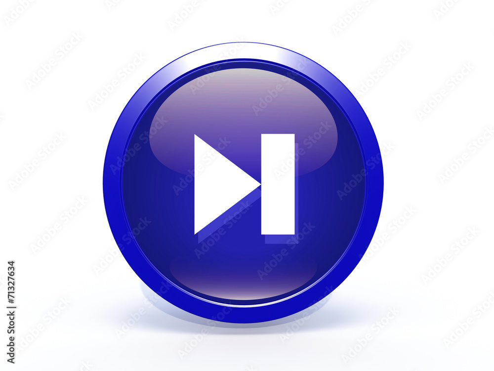 next circular icon on white background next circular icon on white background