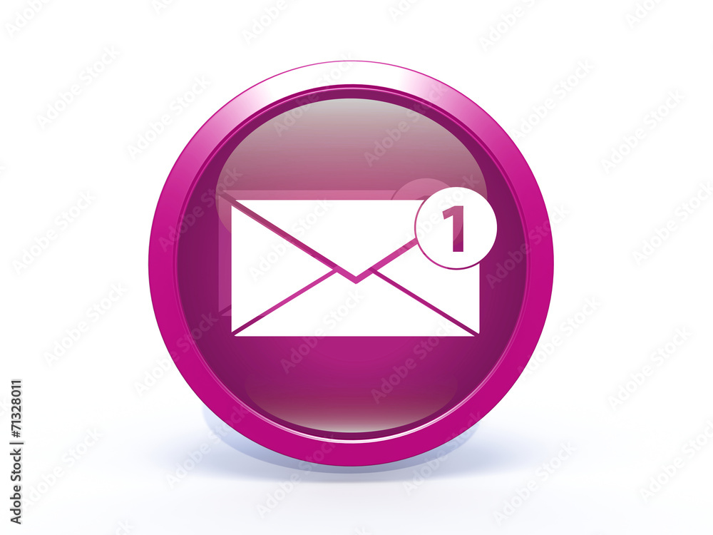 new mesage circular icon on white background new mesage circular icon on white background