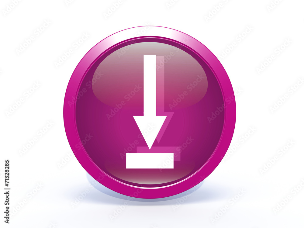 download circular icon on white background download circular icon on white background