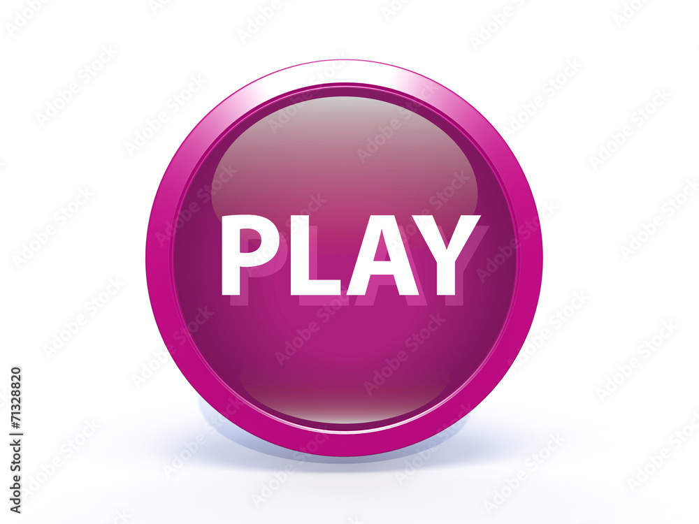 play circular icon on white background play circular icon on white background