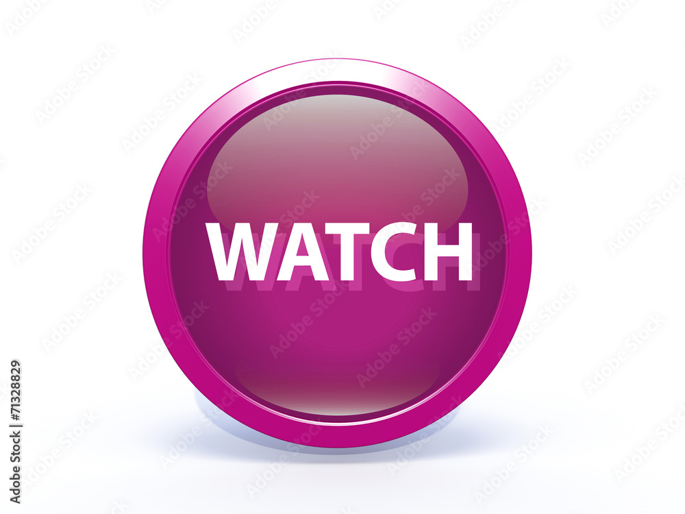 watch circular icon on white background watch circular icon on white background