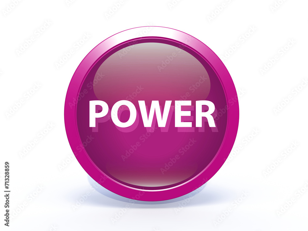 power circular icon on white background power circular icon on white background