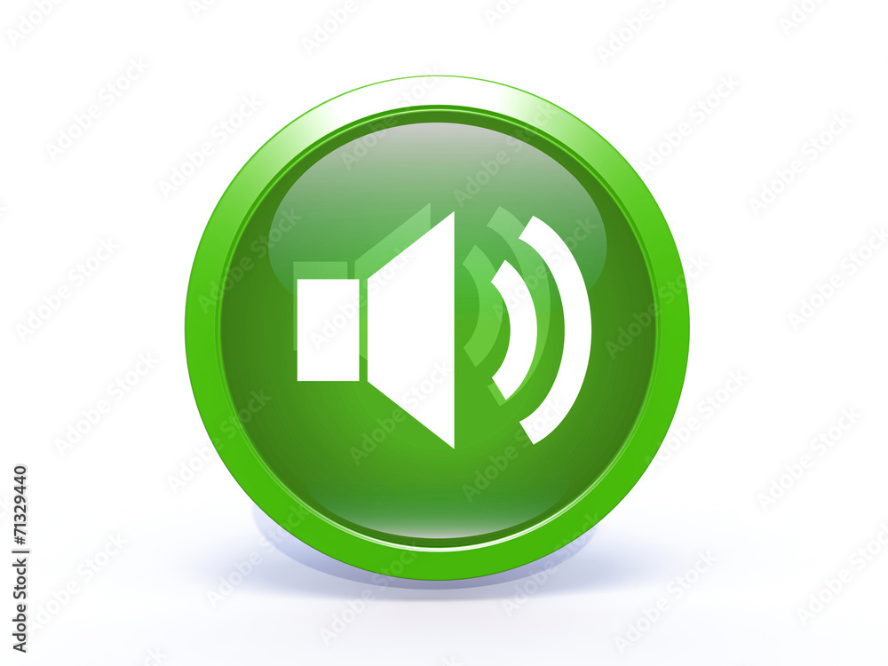 volume circular icon on white background volume circular icon on white background
