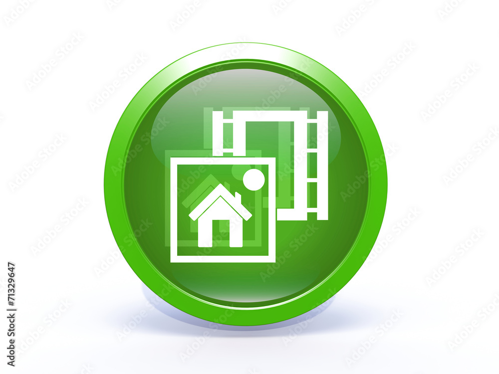 media circular icon on white background media circular icon on white background