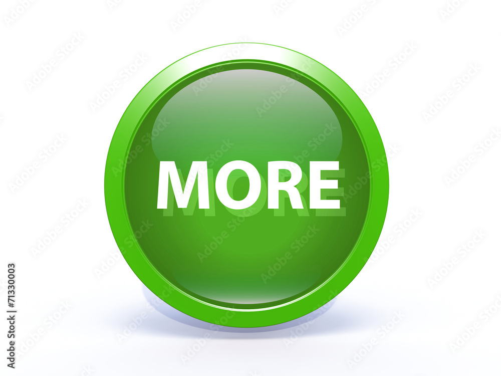 More circular icon on white background More circular icon on white background