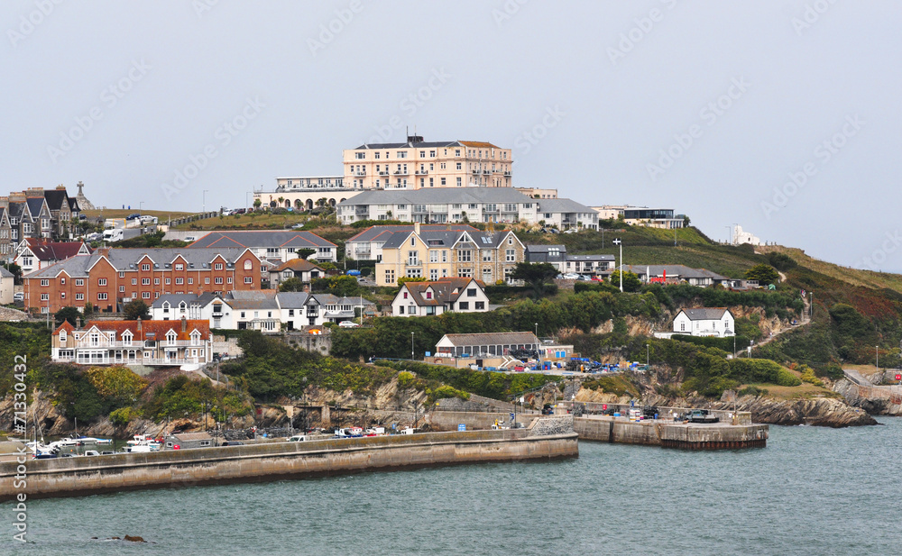 Fototapeta premium Newquay Harbour Entrance