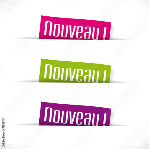 Etiquettes "Nouveau"