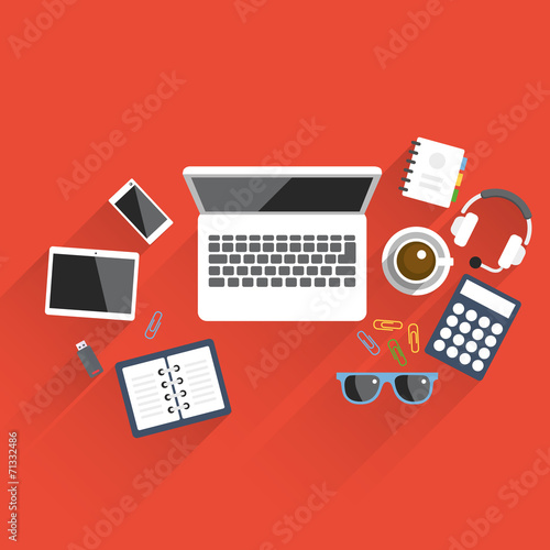 FlatTableOffice02
