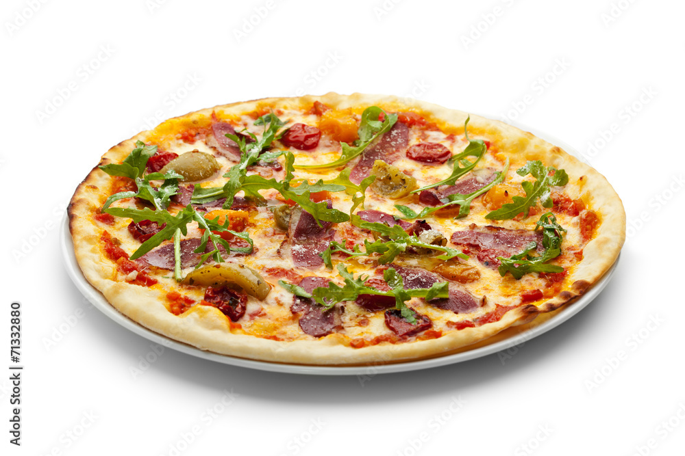 Duck Meat Pizza