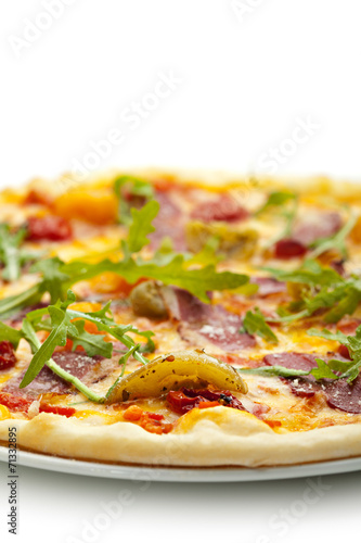 Duck Meat Pizza