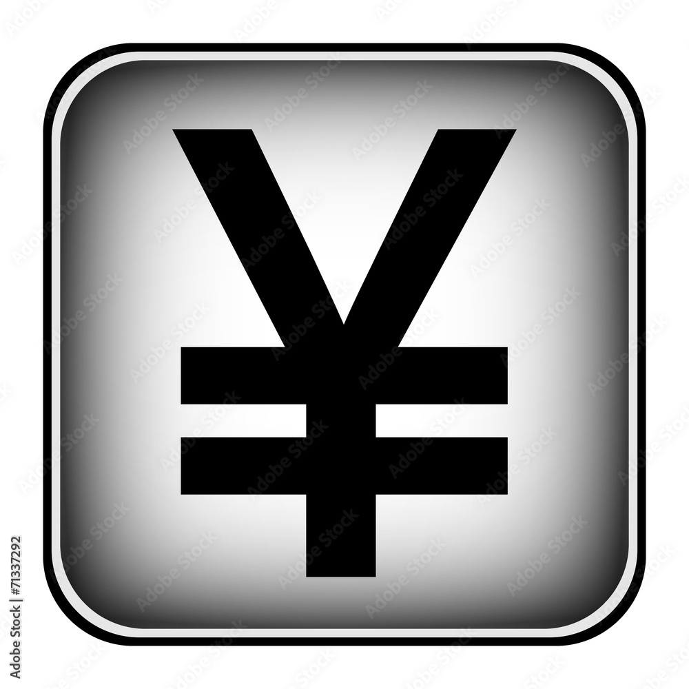 Yen symbol icon Yen symbol icon