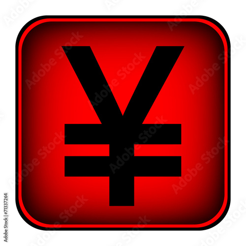 Yen symbol icon