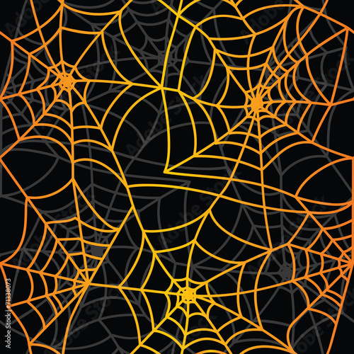 spider's net pattern black