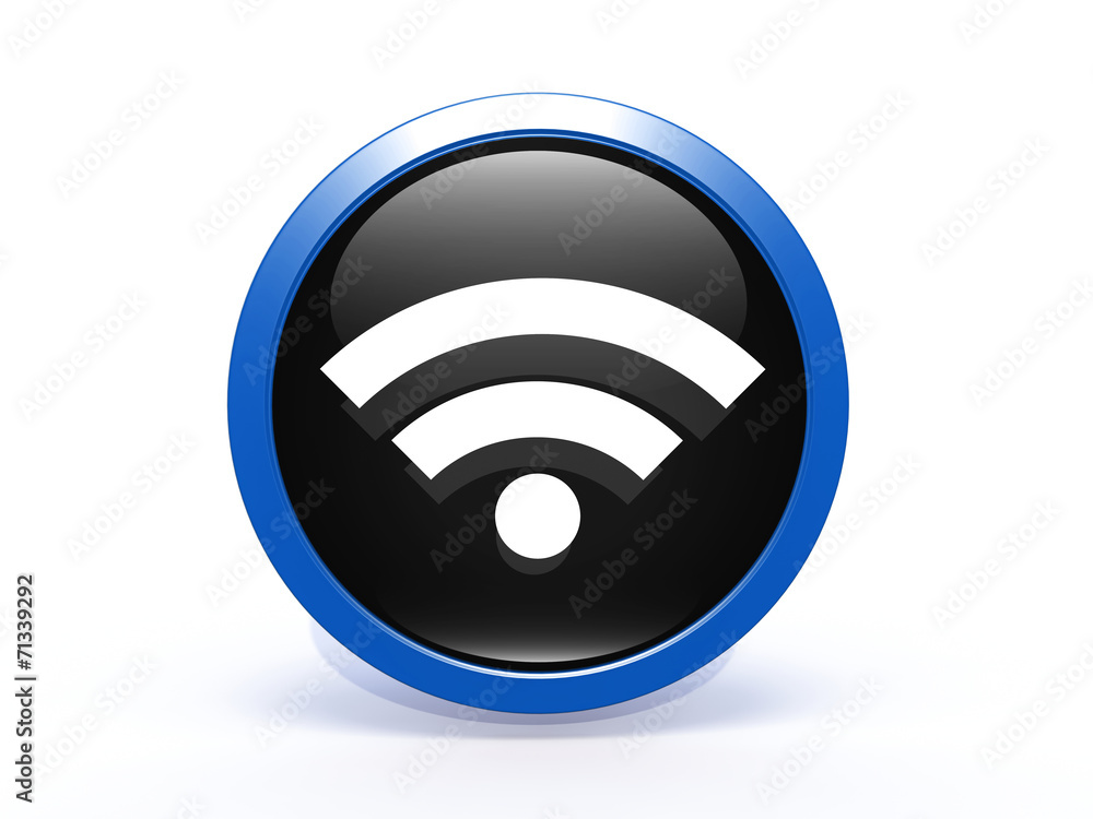 signal circular icon on white background signal circular icon on white background