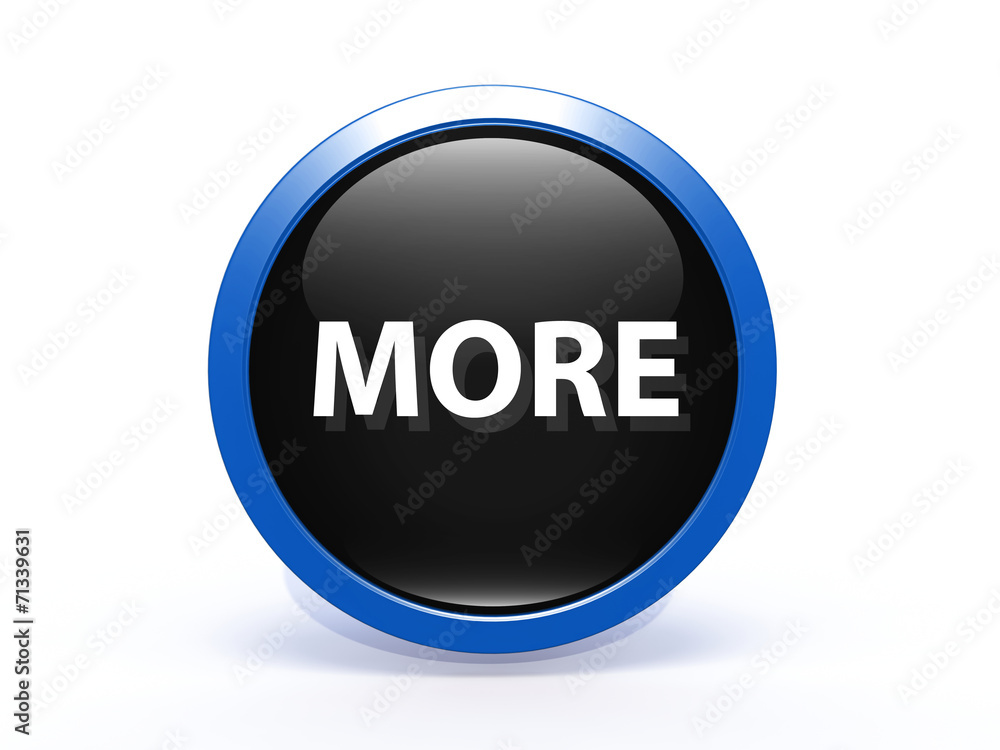 More circular icon on white background More circular icon on white background