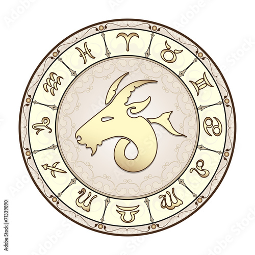 zodiac signs, vector illustration.
