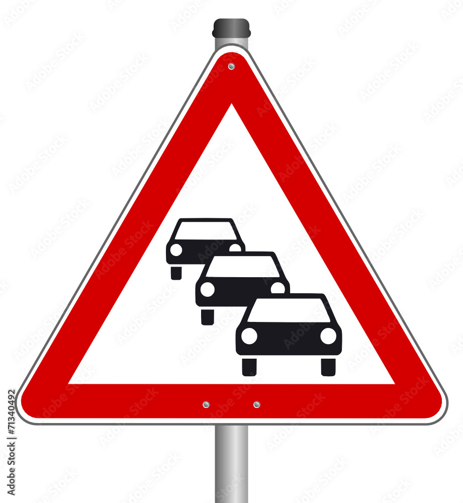 Stau Schild #141009-svg06 Stau Schild #141009-svg06