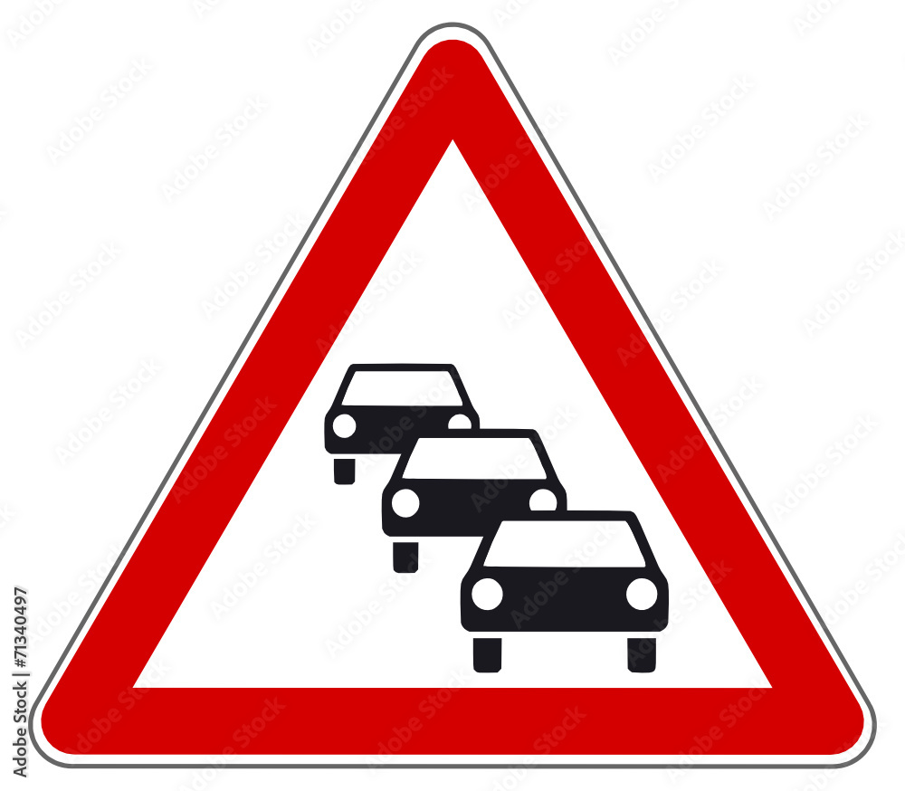 Stau Schild #141009-svg07 Stau Schild #141009-svg07