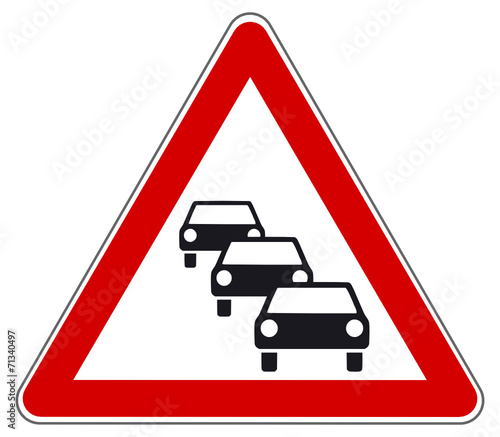 Stau Schild #141009-svg07