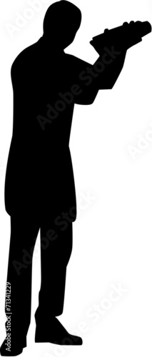 Bartender Barman Silhouette