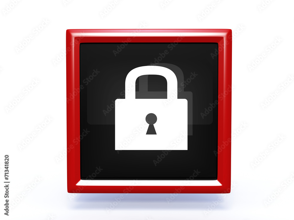 protect square icon on white background protect square icon on white background