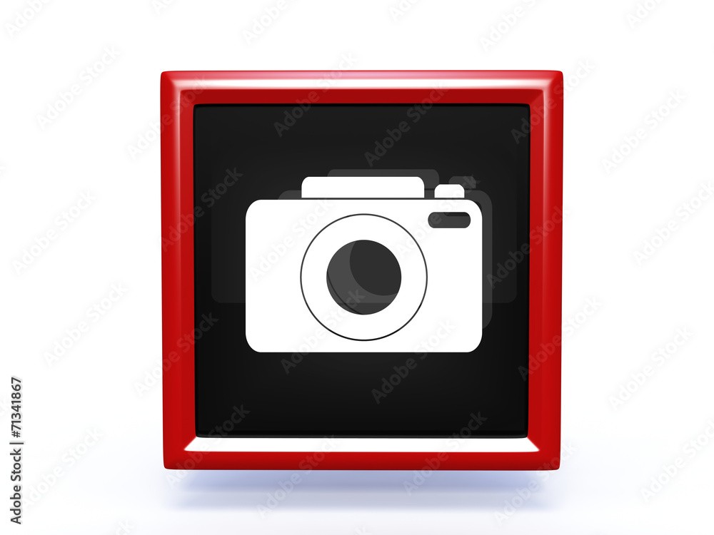 photo square icon on white background
