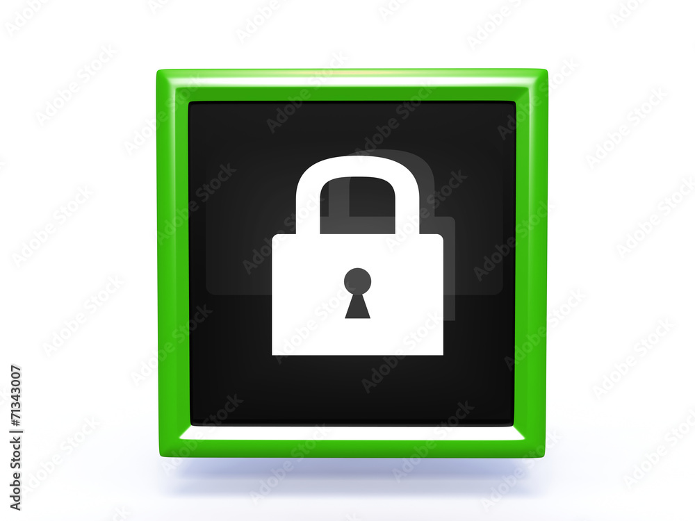protect square icon on white background protect square icon on white background