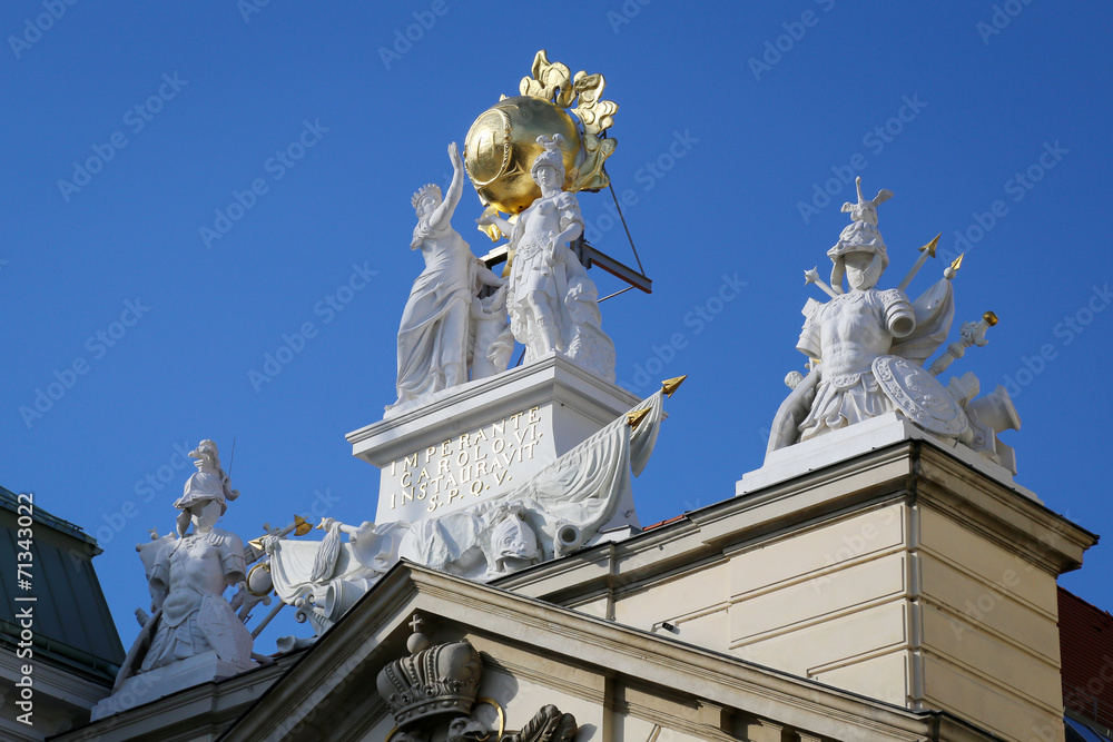 Obraz premium Am Hof Place in Vienna