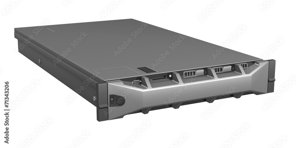 Server isolated on white background Server isolated on white background