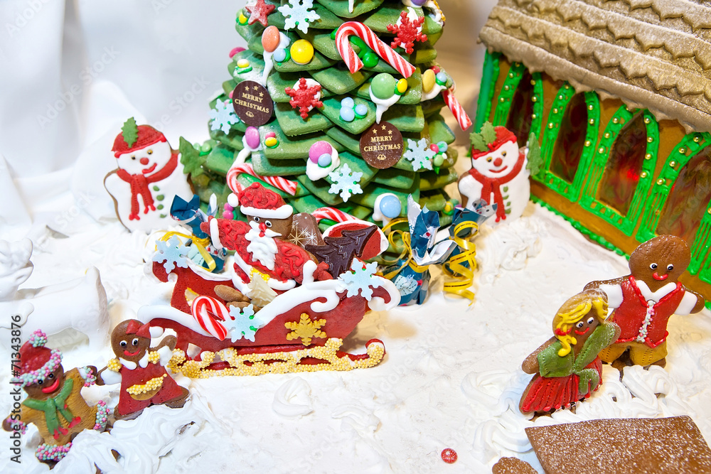Gingerbread Christmas decoration