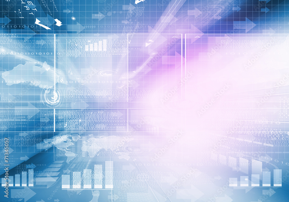 Obraz premium High tech background