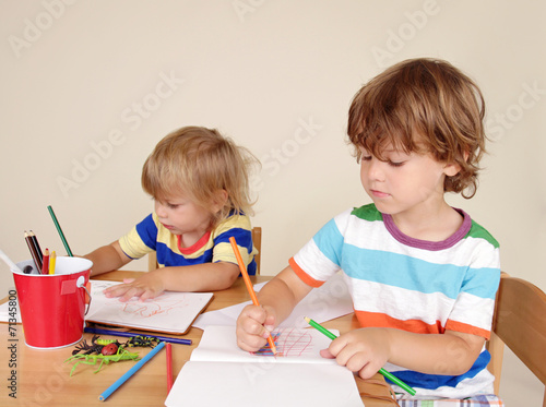 фотографія Kids Children Drawing Art