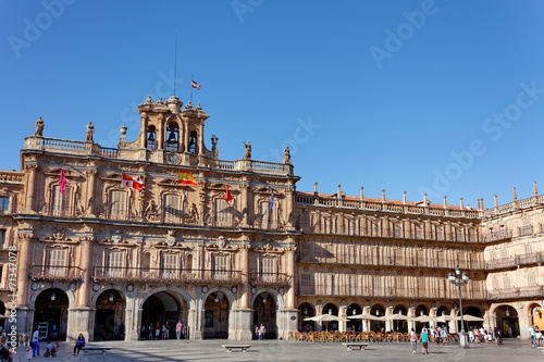 Ayuntamiento de Salamanca. Plaza Mayor. photo