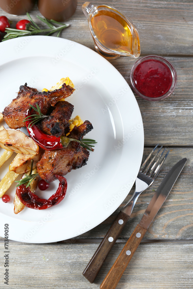 Roasted lamb chops Roasted lamb chops