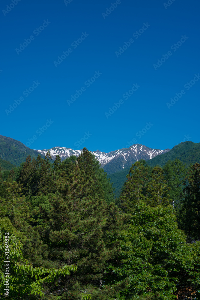 Obraz premium Japan Alps