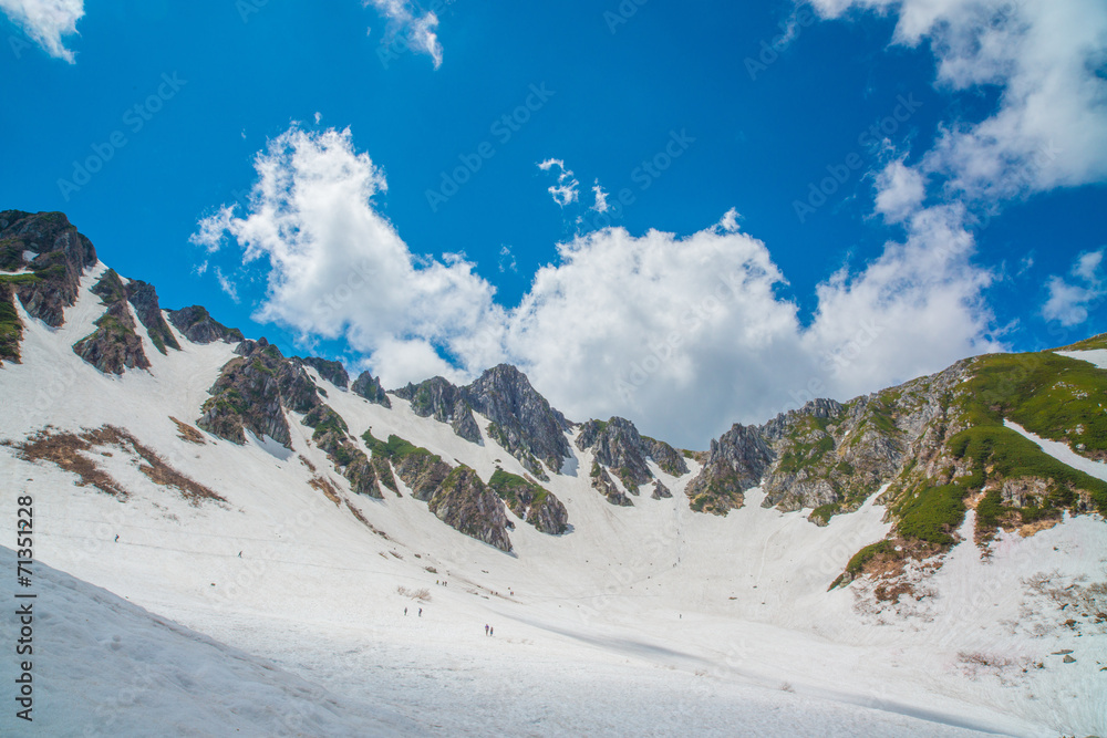 Fototapeta premium Japan Alps