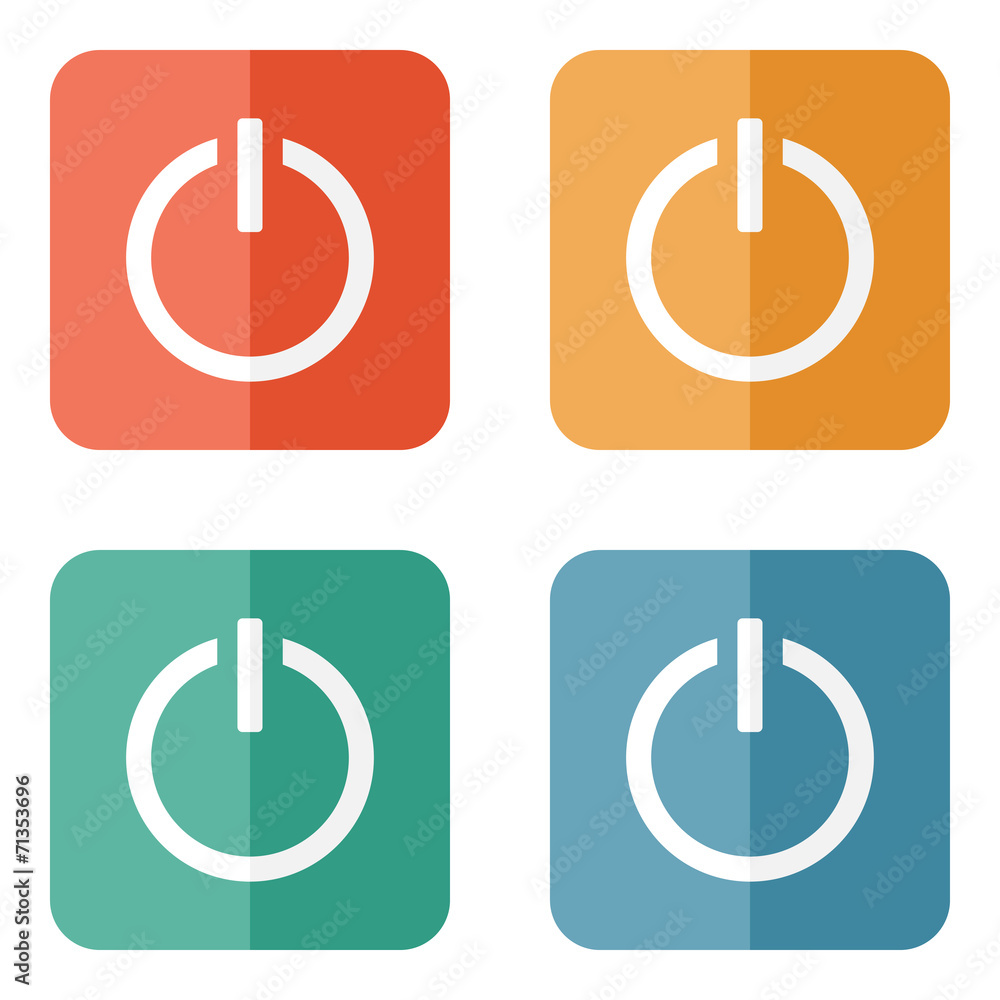 Start power button icon
