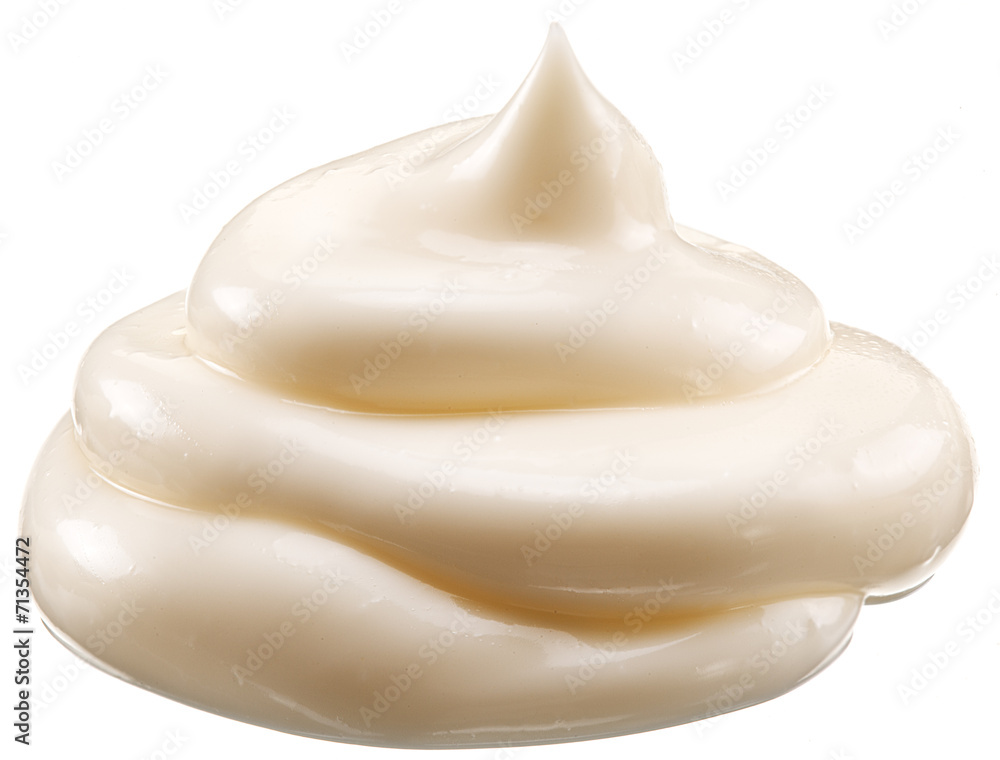 Handful of mayonnaise. Handful of mayonnaise.