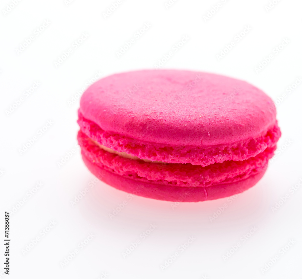 Macaroons isolated on white Macaroons isolated on white