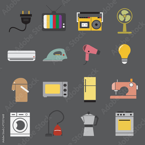 home appliances icon