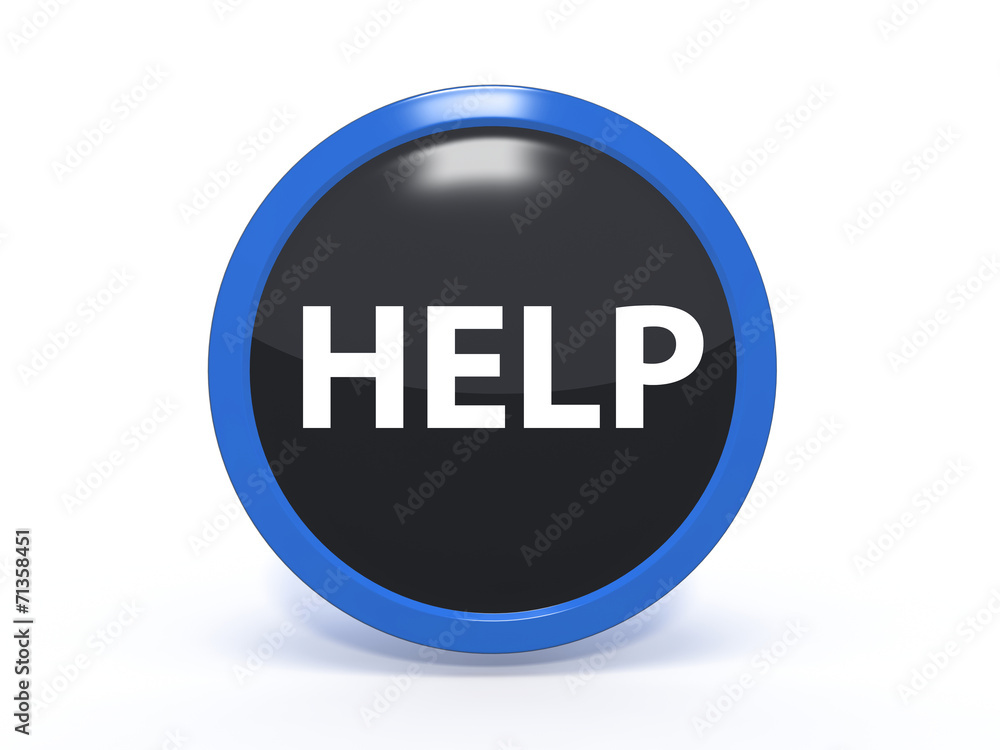 help circular icon on white background help circular icon on white background