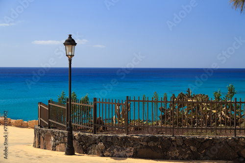 Fuerteventura Laterne vor Meer